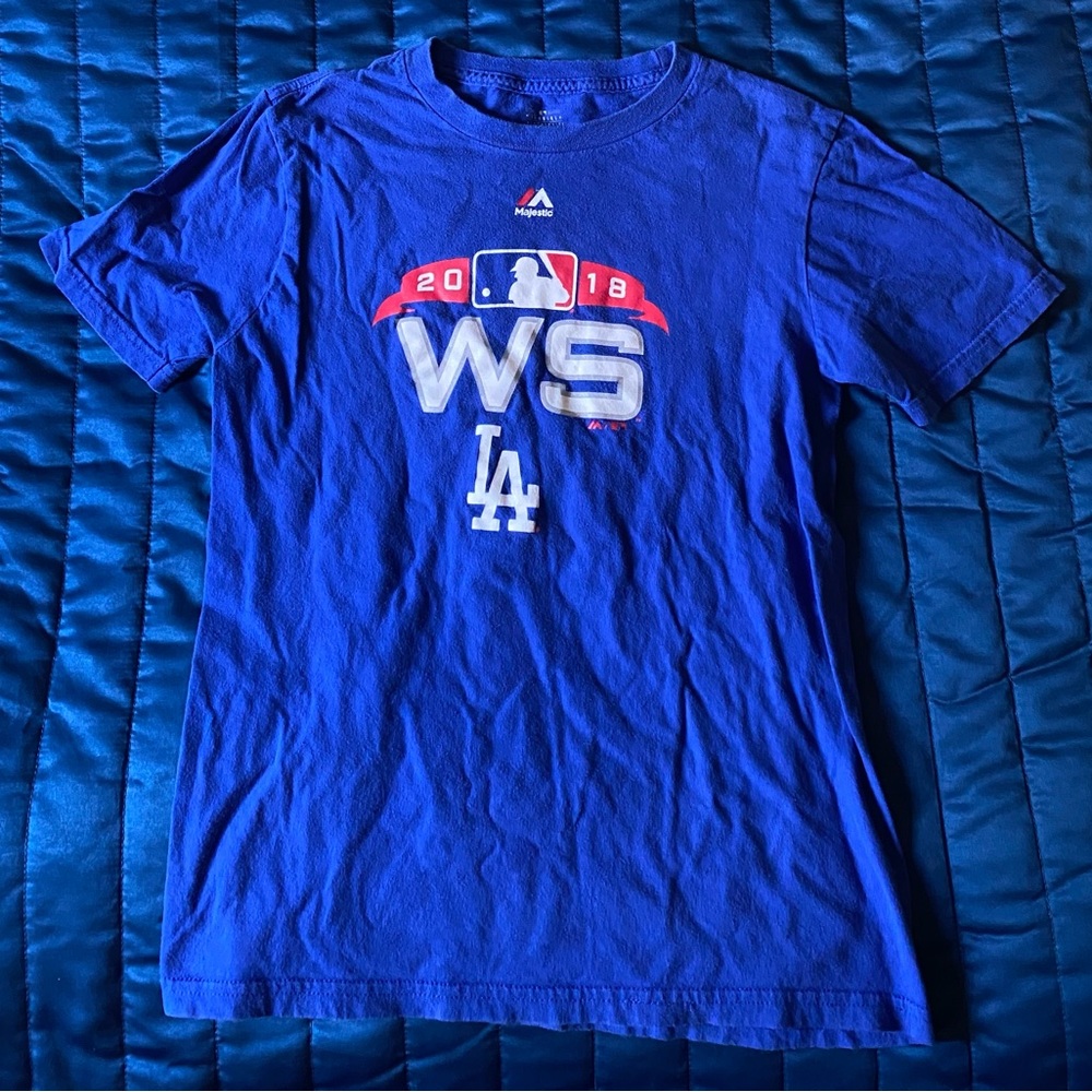 LA Dodgers World Series 2018 Shirt Size Medium
